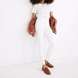 Madewell‎ The Perfect Vintage Jean in True White size 32 NWT ND501